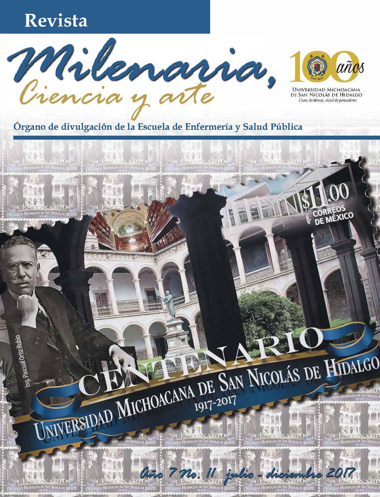 Portada de milenaria año y no. 11